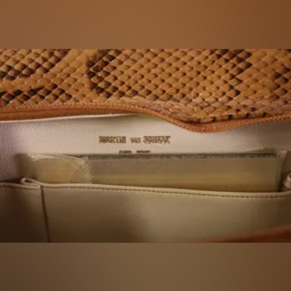 MARTIN VAN SCHAAK ALLIGATOR HAND BAG